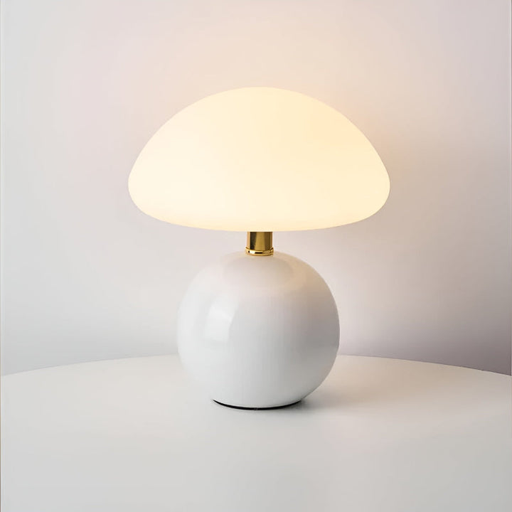 Sculpted Acrylic Table Lamp lifestyle