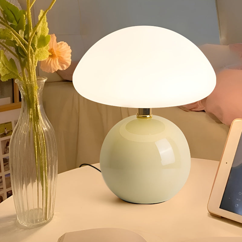 Sculpted Acrylic Table Lamp lifestyle
