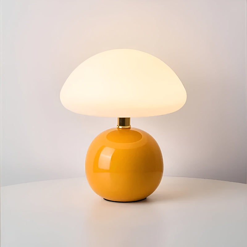 Sculpted Acrylic Table Lamp lifestyle