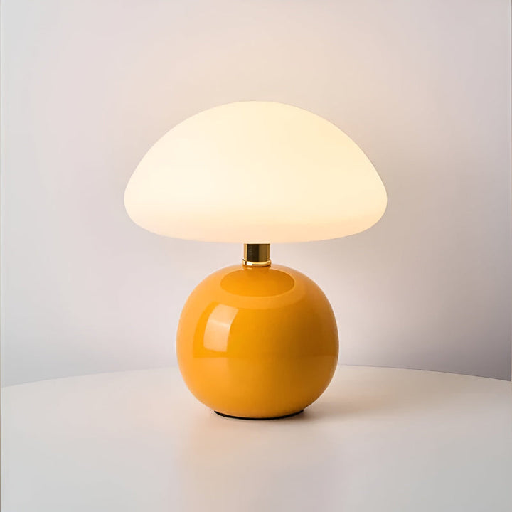 Sculpted Acrylic Table Lamp