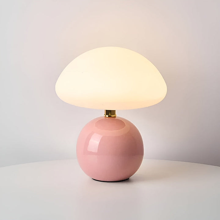 Sculpted Acrylic Table Lamp lifestyle