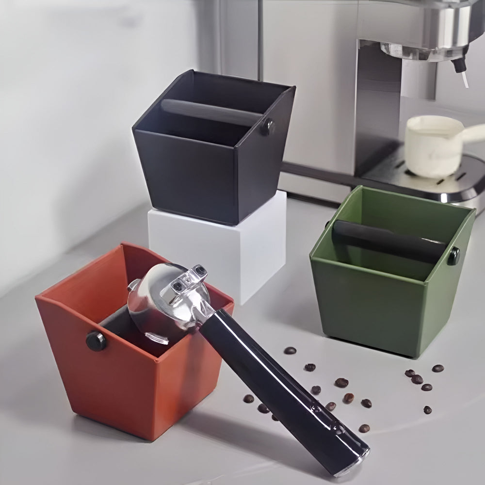 Sleek ABS Espresso Knock Box 1