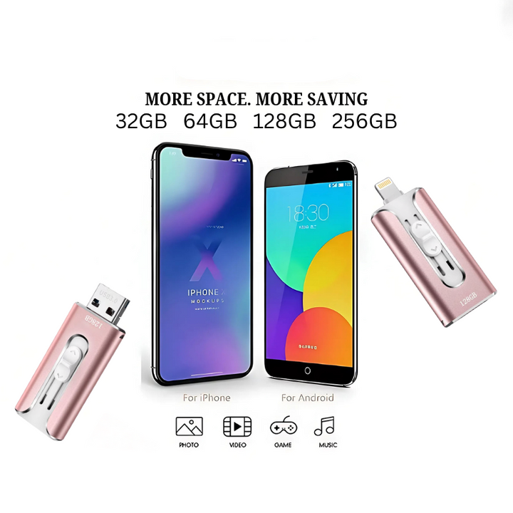 Sleek Aluminium USB Flash Drive 4