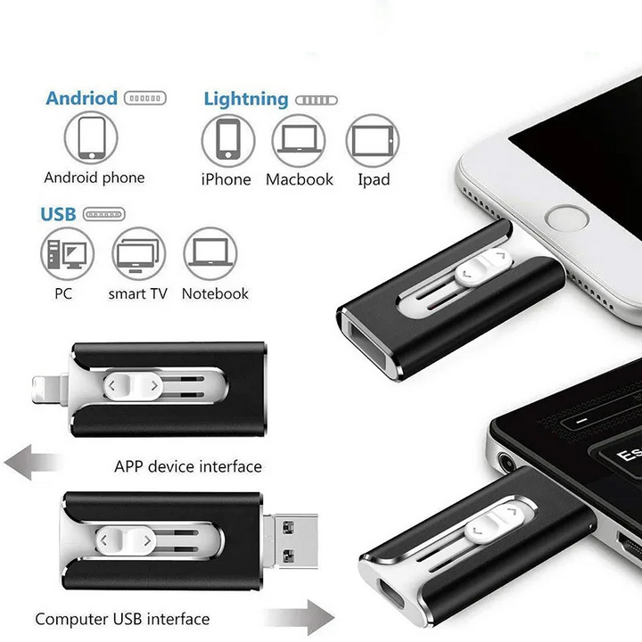 Sleek Aluminium USB Flash Drive 7