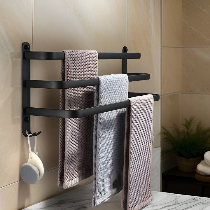 Sleek Aluminum Towel Rack 4