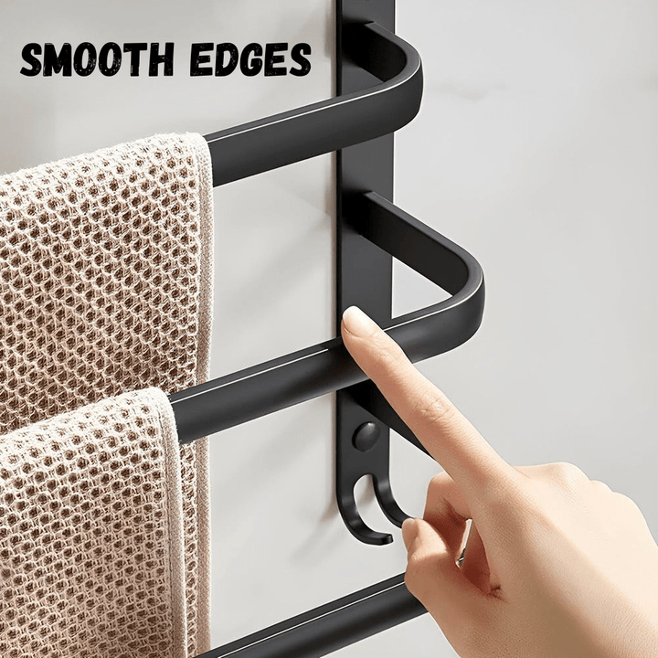 Sleek Aluminum Towel Rack 5