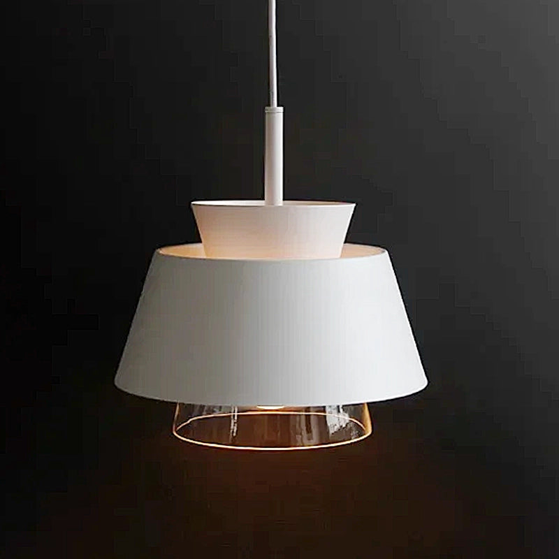 Sleek Black Glass Pendant Light 5