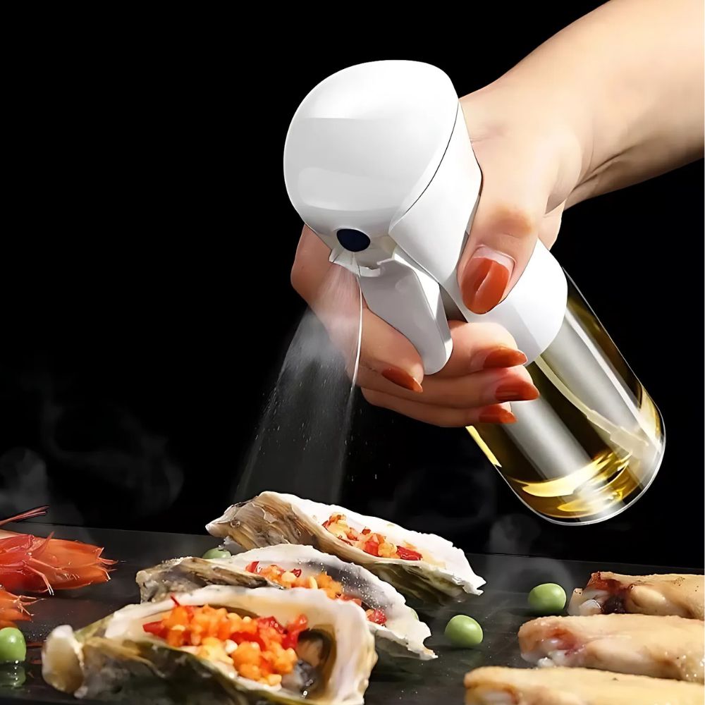 Sleek Glass Oil Spray Bottle 1