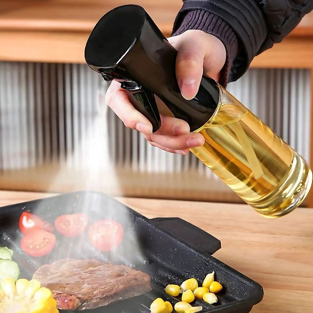 Sleek Glass Oil Spray Bottle 3
