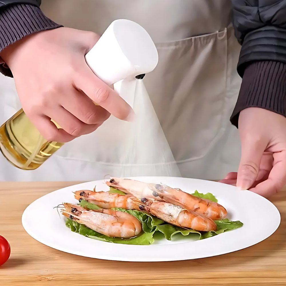 Sleek Glass Oil Spray Bottle 4