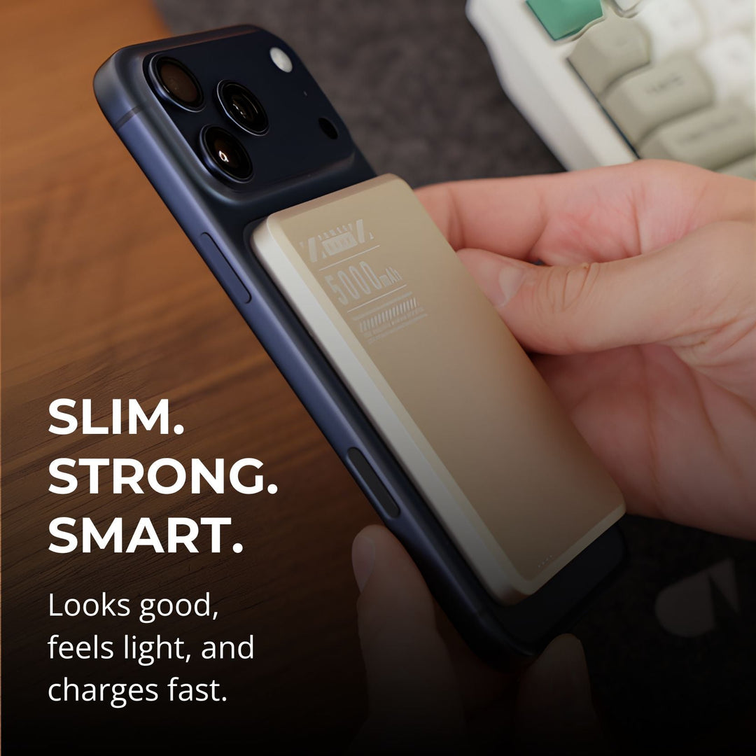 Sleek Magnetic Portable Charger 6