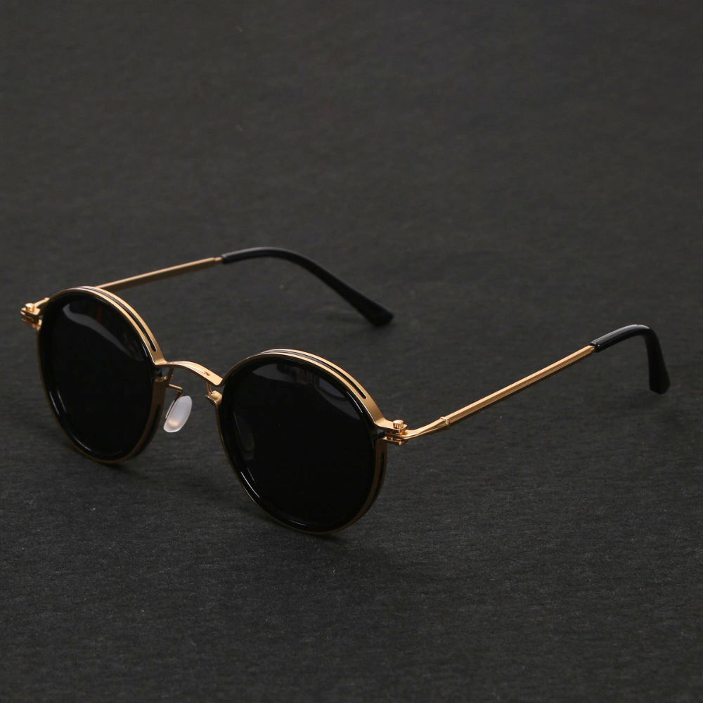 Sleek Metal Polarized Sunglasses 0