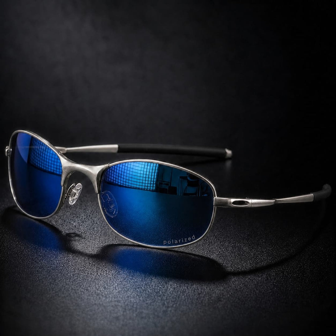 Sleek Metal Polarized Sunglasses 1