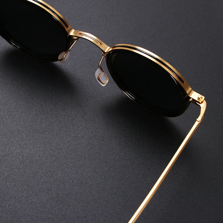 Sleek Metal Polarized Sunglasses 4