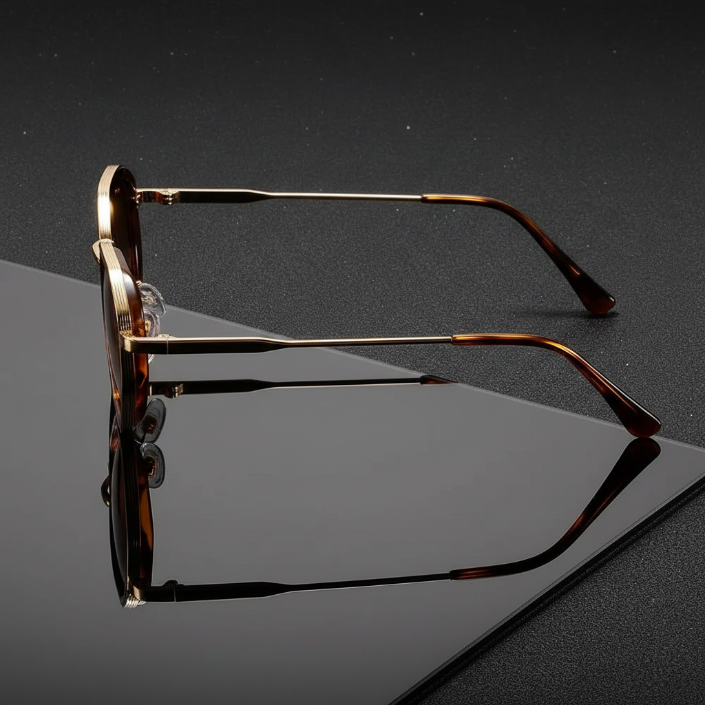 Sleek Metal Sunglasses 2