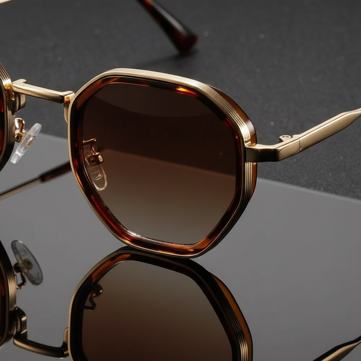 Sleek Metal Sunglasses 3