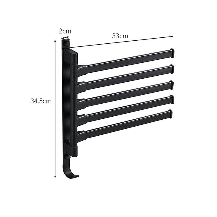 Sleek Metal Towel Rack 3