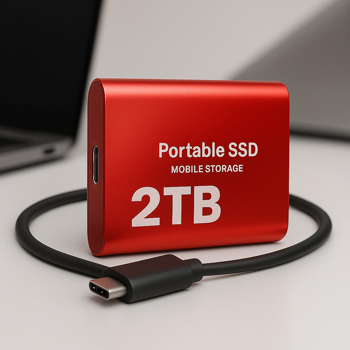 Sleek Portable External SSD 2