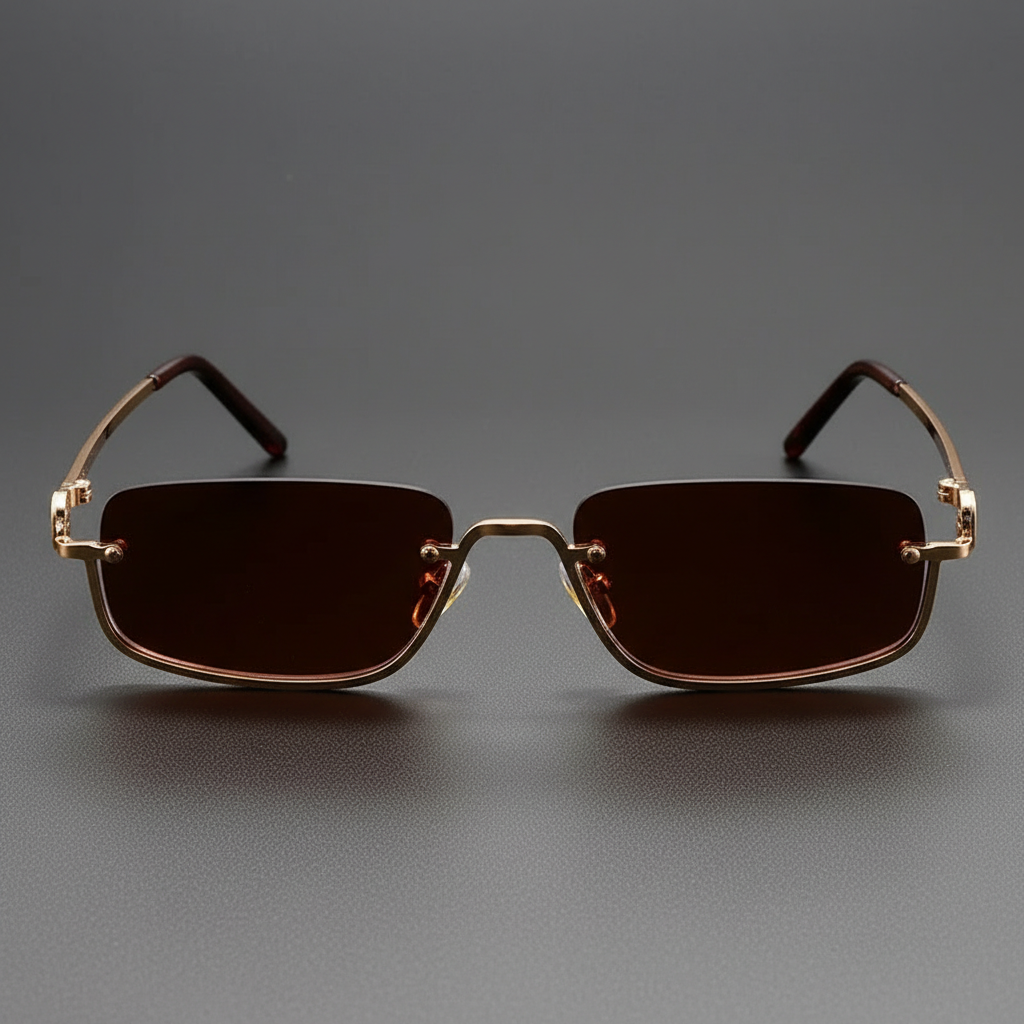 Sleek Rimless Sunglasses 1
