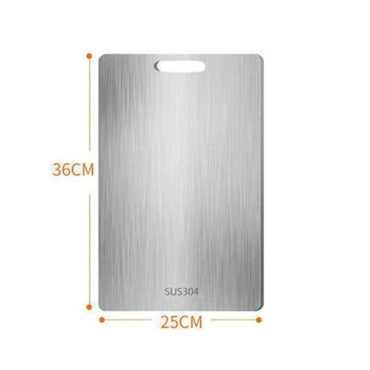 Sleek Stainless Steel Cutting Board 12