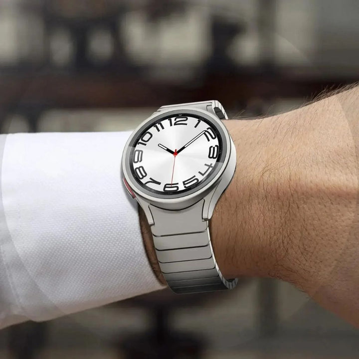 Sleek Stainless Steel Watch Band 2