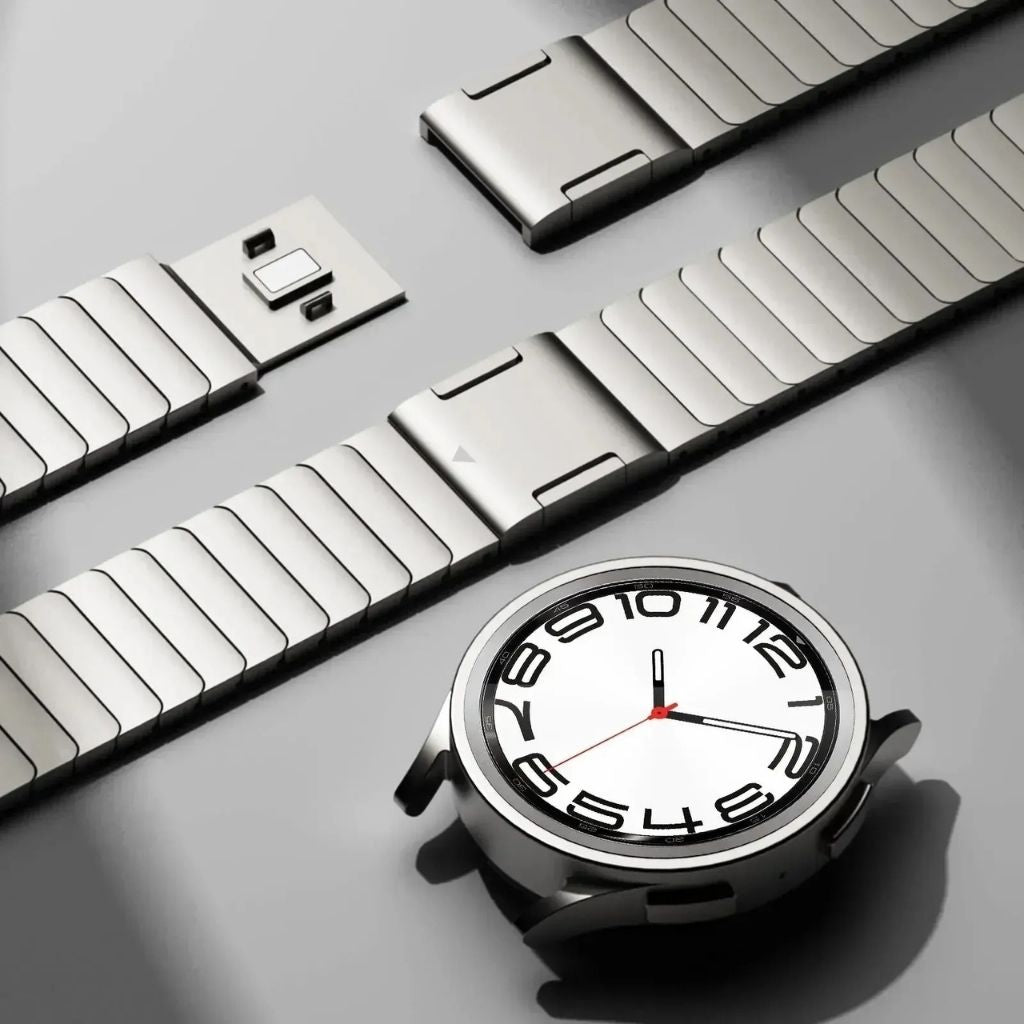 Sleek Stainless Steel Watch Band 3
