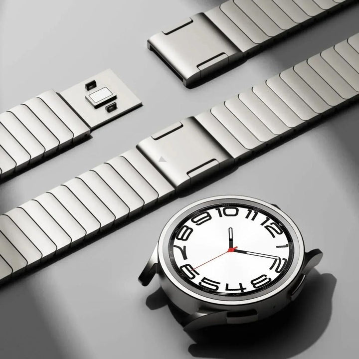 Sleek Stainless Steel Watch Band 3
