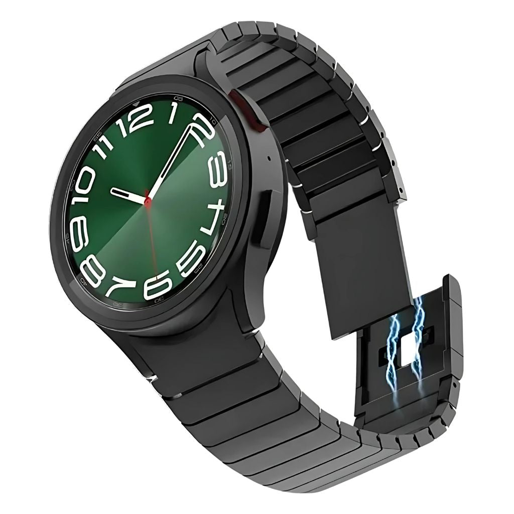 Sleek Stainless Steel Watch Band 6