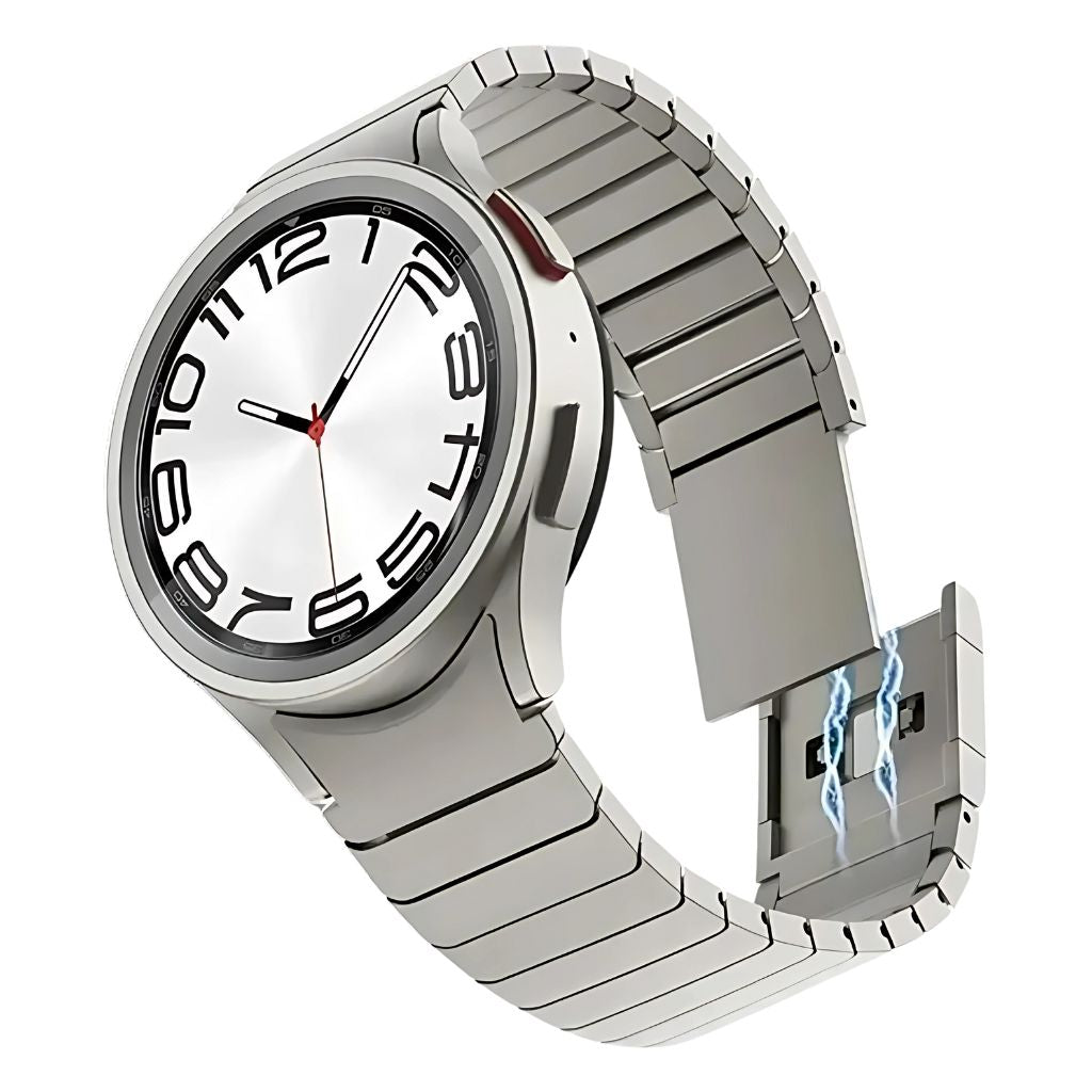 Sleek Stainless Steel Watch Band 8