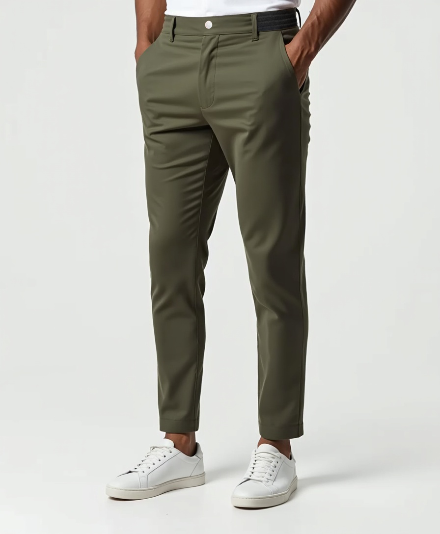 Slim Fit Stretch Men's Trousers 6
