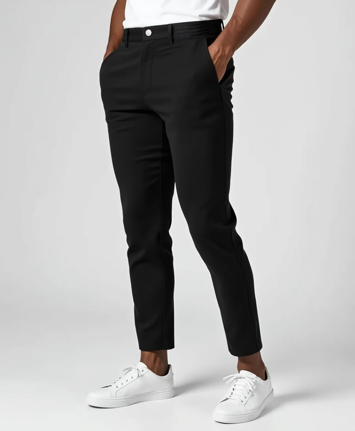 Slim Fit Stretch Men's Trousers 7