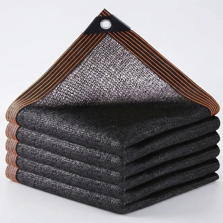 Black Mesh Shade Net front view