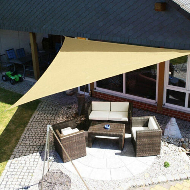 High UV-Block Garden Sun Sail lifestyle setting