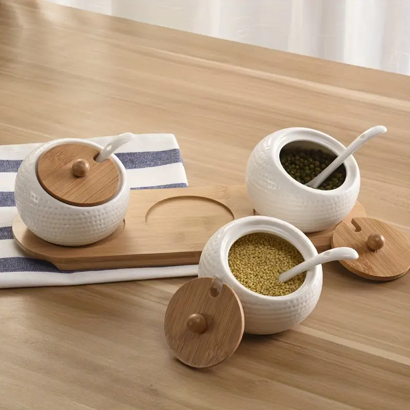 Aroma Spice Jar With Wood Lid – Vhailo