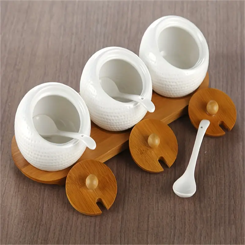Aroma Spice Jar With Wood Lid – Vhail