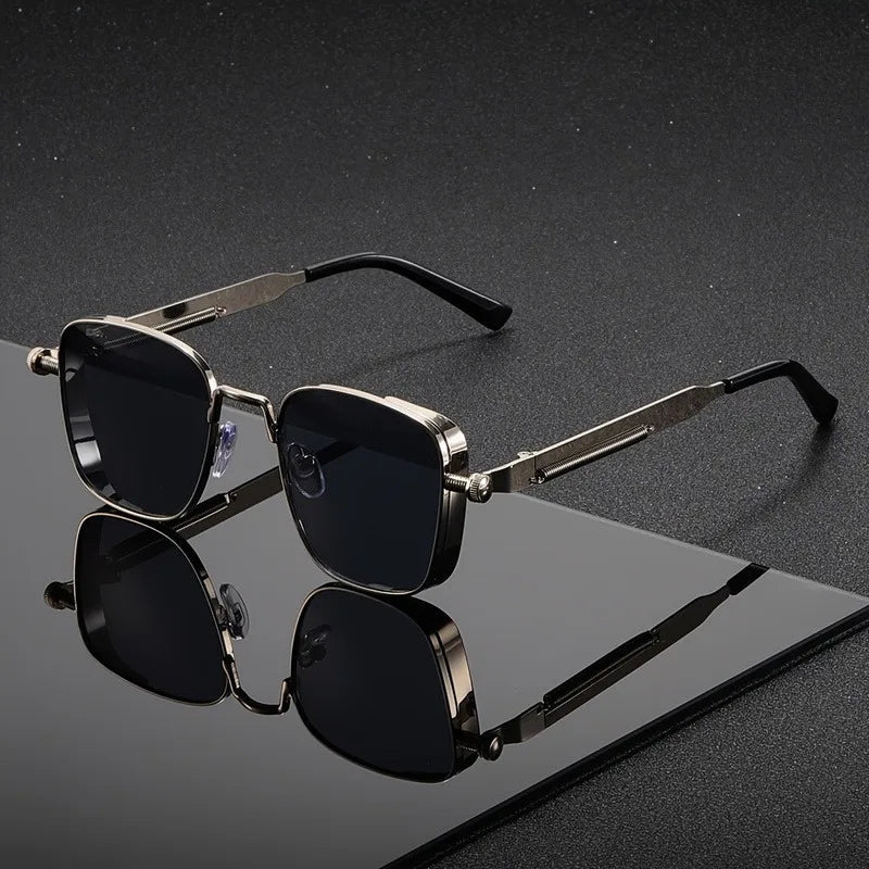 Square Metal Sunglasses 2