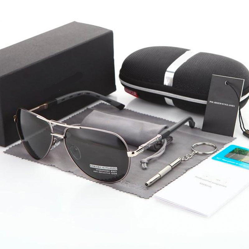 Stainless Steel Pilot Sunglasses 3