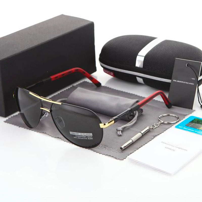 Stainless Steel Pilot Sunglasses 4