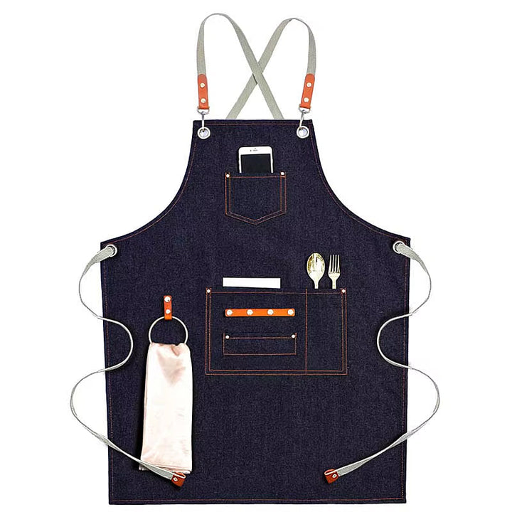 Stylish Canvas Cooking Apron 5