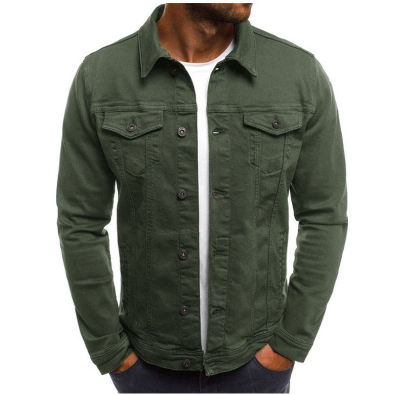 Stylish Casual Denim Jacket 0