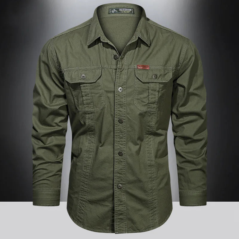 Stylish Cotton Cargo Shirt 1