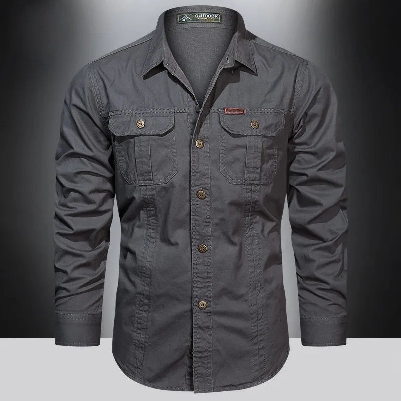 Stylish Cotton Cargo Shirt 2