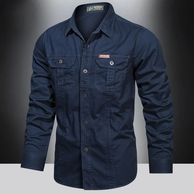Stylish Cotton Cargo Shirt 4