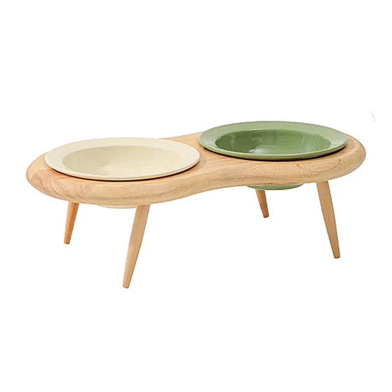 Stylish Elevated Pet Bowl Set 12