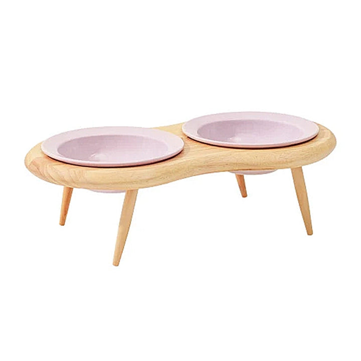 Stylish Elevated Pet Bowl Set 16