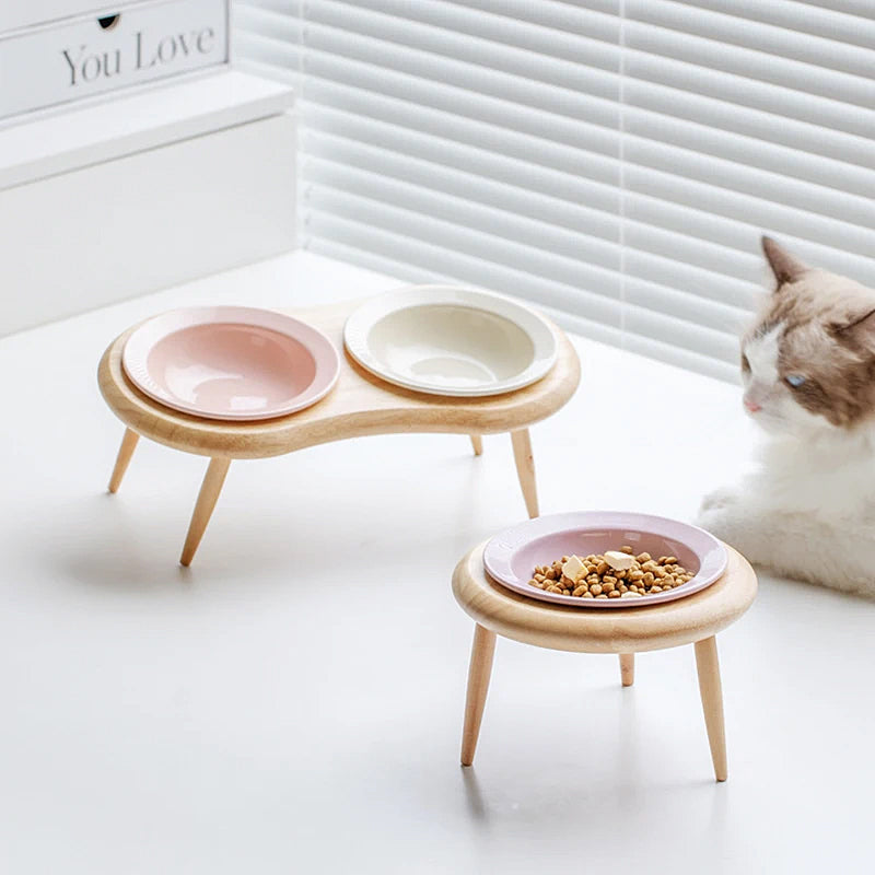 Stylish Elevated Pet Bowl Set 3