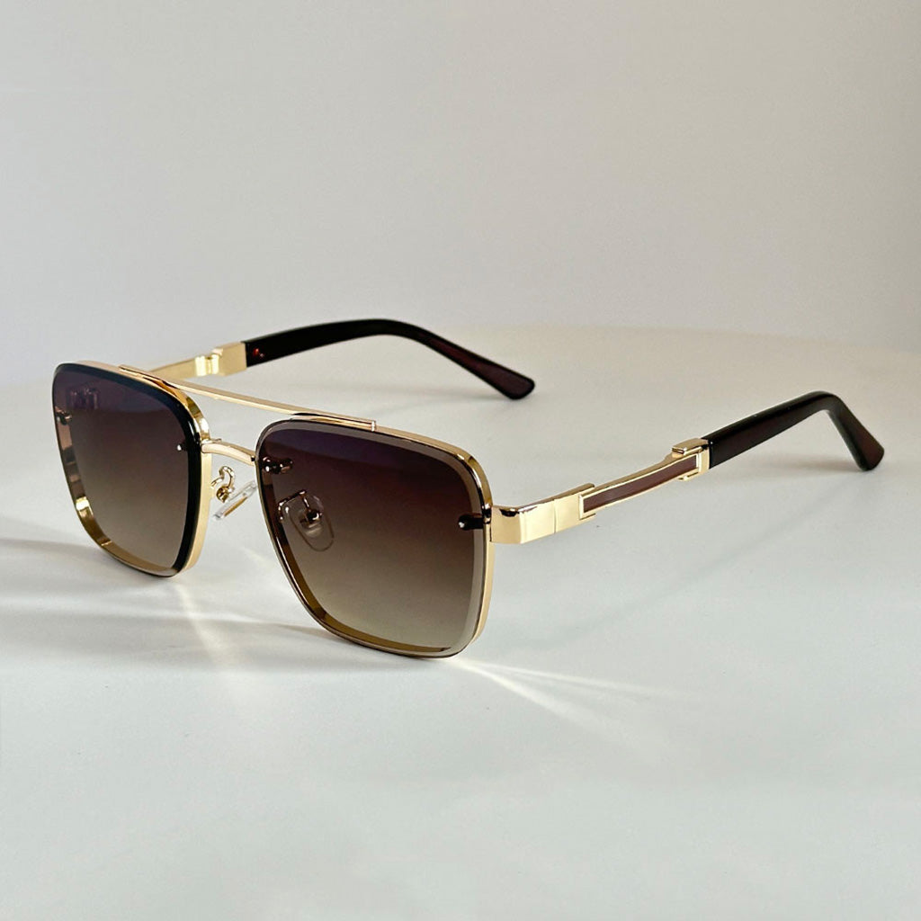 Stylish Gradient Aviator Sunglasses 1