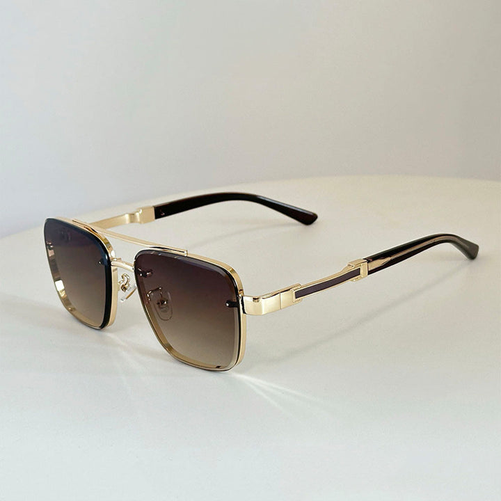Stylish Gradient Aviator Sunglasses 2