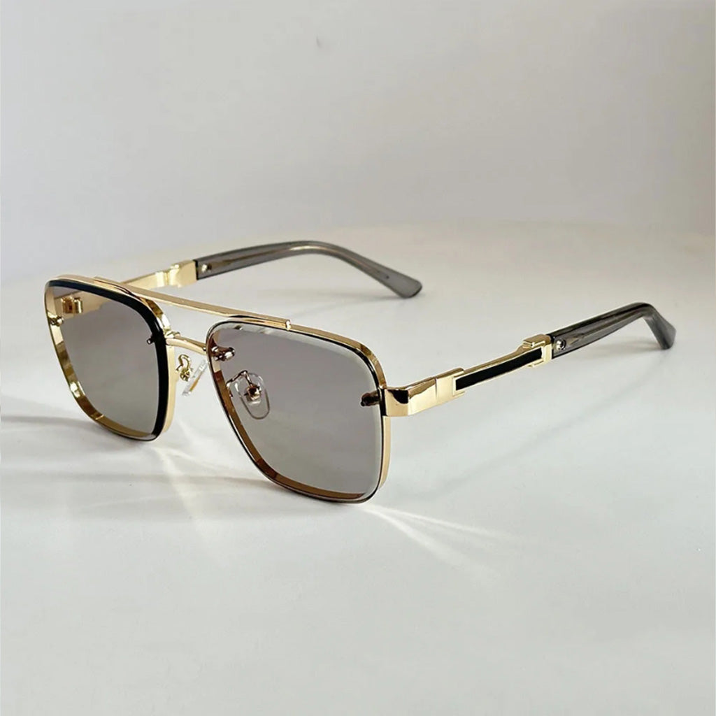 Stylish Gradient Aviator Sunglasses 3