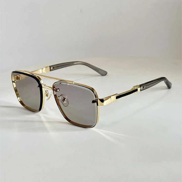 Stylish Gradient Aviator Sunglasses 3